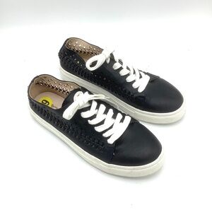 Sam Edelman Raina Laser Cut‎ Leather Y2K Sneakers 9